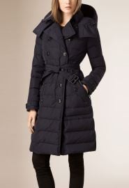 Down Puffer Coat at Burberry